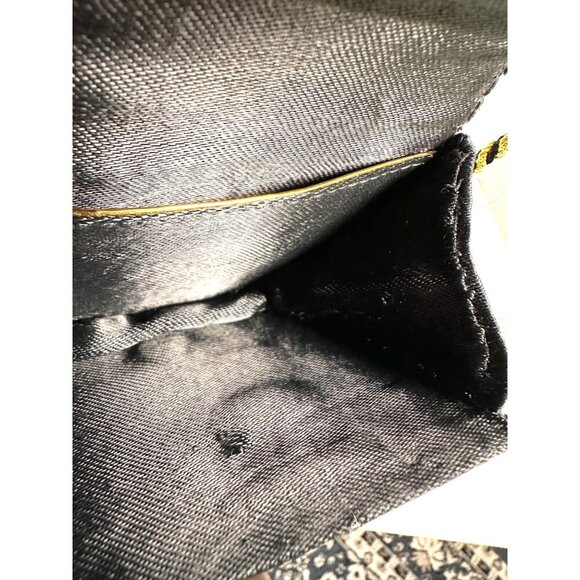 Vintage Embroidered Zardozi  Design Velvet Mini Crossbody Bag Braided‎ Strap - Picture 14 of 16